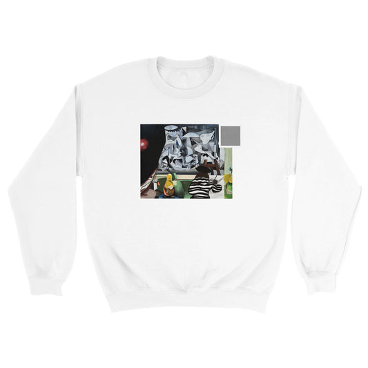 PALS Men's White Sweatshirt - 316