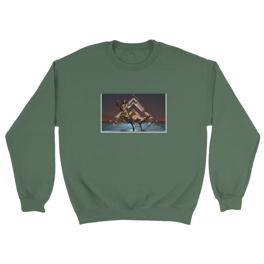 PALS Women's Military Green Sweatshirt - 931