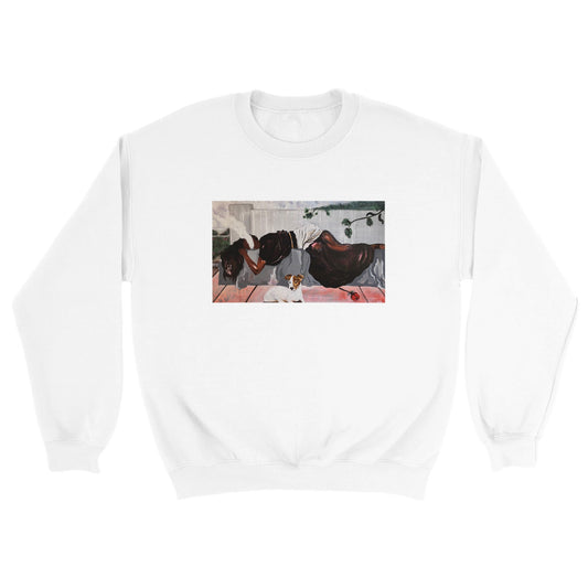 PALS Women's White Sweatshirt - 914